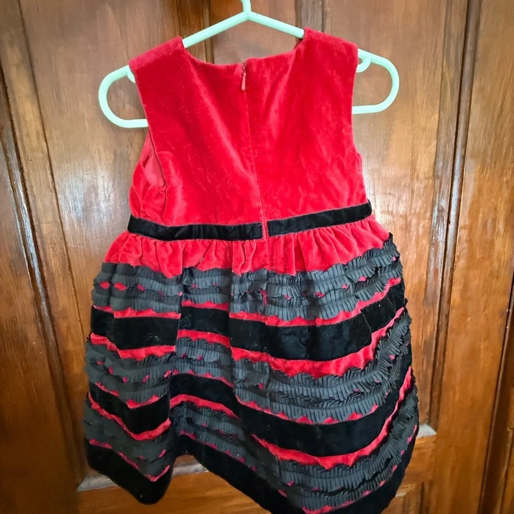 The Children's Place Vibrant Holiday Red Dress
